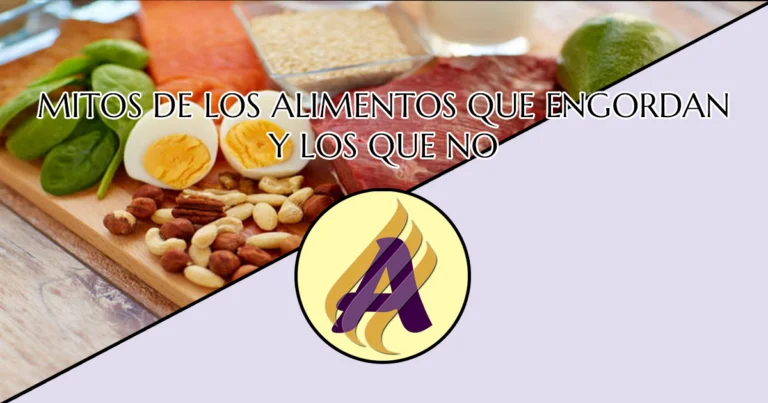 Mitos de los alimentos que engordan y los que no.