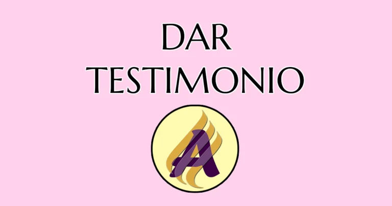 Dar testimonio