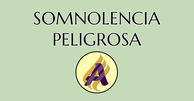 Somnolencia peligrosa