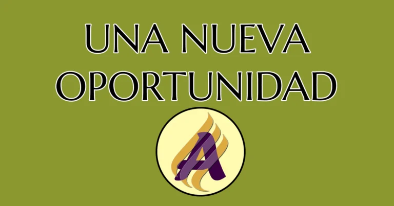 Una nueva oportunidad