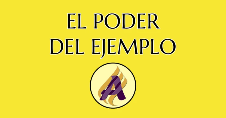El poder del ejemplo