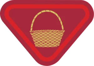 Insignia de la especialidad Cestería
