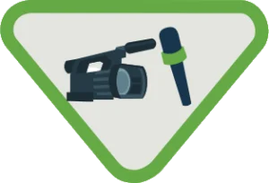 Insignia de la especialidad Periodista