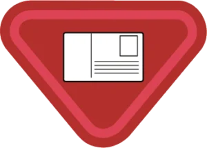 Insignia de la especialidad Postales