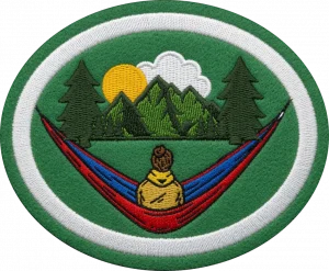 Insignia de la especialidad Acampar en hamaca