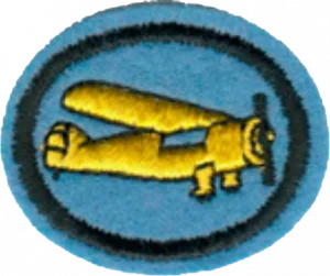Insignia de la especialidad Aeromodelismo