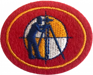 Insignia de la especialidad Agrimensura