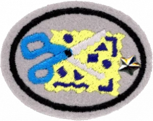 Insignia de la especialidad Álbum de recortes (FL) – Avanzado