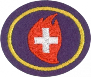 Insignia de la especialidad Alerta roja