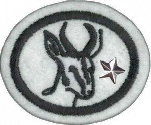Insignia de la especialidad Antílopes – Avanzado