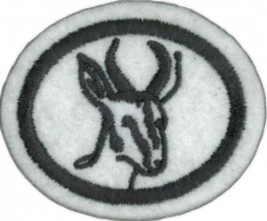 Insignia de la especialidad Antílopes