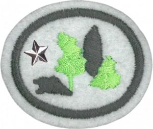 Insignia de la especialidad Arbustos – Avanzado