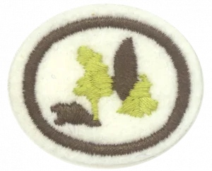 Insignia de la especialidad Arbustos
