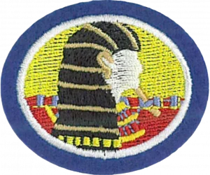 Insignia de la especialidad Arqueología bíblica