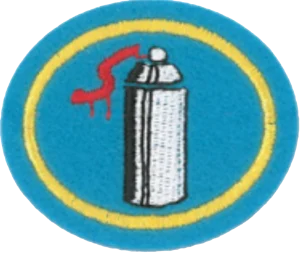 Insignia de la especialidad Arte callejero