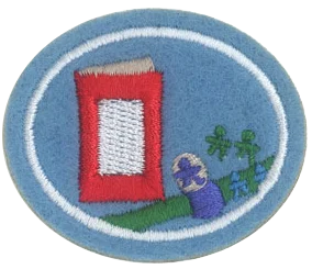 Insignia de la especialidad Arte de hacer tarjetas
