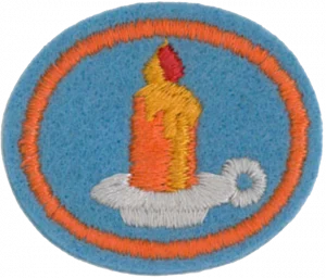 Insignia de la especialidad Arte de hacer velas