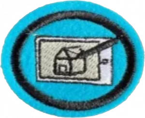 Insignia de la especialidad Arte digital