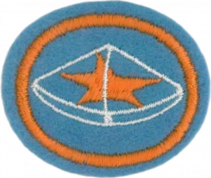 Insignia de la especialidad Arte en plástico