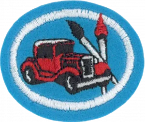 Insignia de la especialidad Automodelismo