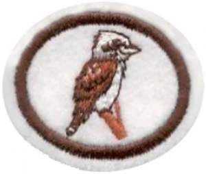 Insignia de la especialidad Aves australianas