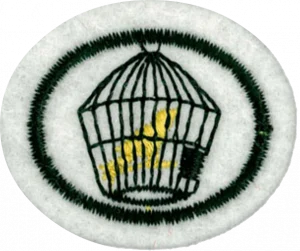 Insignia de la especialidad Aves de jaula