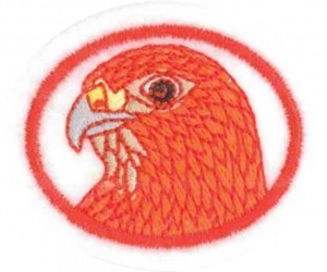 Insignia de la especialidad Aves de rapiña (División Norteamericana)