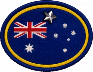 Insignia de la especialidad Banderas de Australia – Avanzado