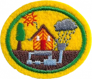 Insignia de la especialidad Bioconstrucción