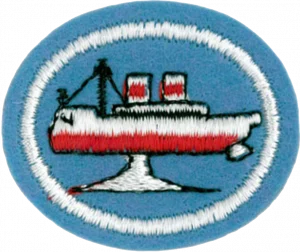 Insignia de la especialidad Botemodelismo