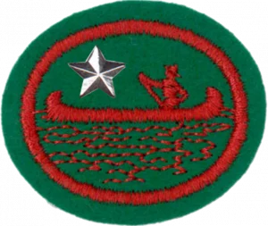 Insignia de la especialidad Canotaje – Avanzado