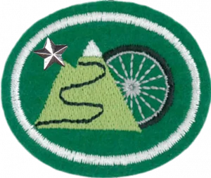 Insignia de la especialidad Ciclismo en montaña – Avanzado