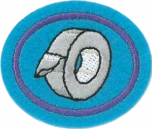 Insignia de la especialidad Cinta americana