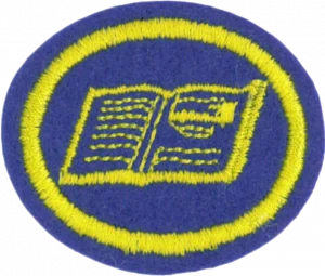 Insignia de la especialidad Colportaje