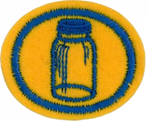 Insignia de la especialidad Conservación de alimentos