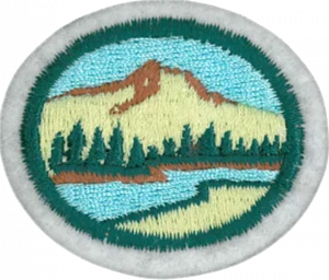 Insignia de la especialidad Conservación medioambiental