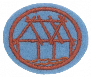 Insignia de la especialidad Construcción nativa