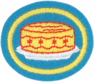 Insignia de la especialidad Decoración de pasteles