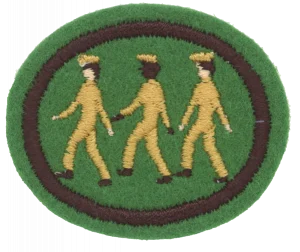Insignia de la especialidad Ejercicios y marchas