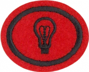 Insignia de la especialidad Electricidad