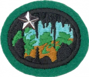 Insignia de la especialidad Espeleología – Avanzado
