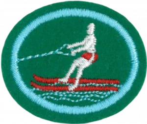 Insignia de la especialidad Esquí acuático