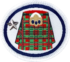 Insignia de la especialidad Falda escocesa – Avanzado