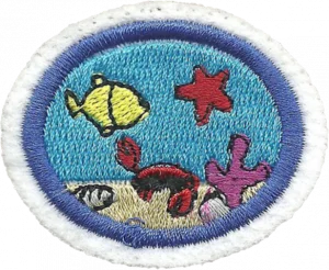 Insignia de la especialidad Fauna marina