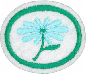 Insignia de la especialidad Flores