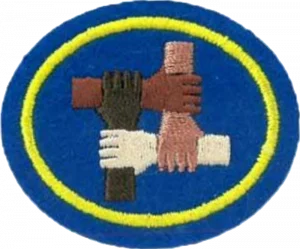 Insignia de la especialidad Formación de equipos cristianos