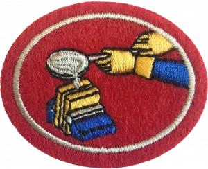 Insignia de la especialidad Fundición de peltre