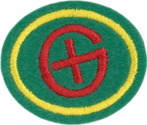 Insignia de la especialidad Geocaching (Búsqueda por GPS)