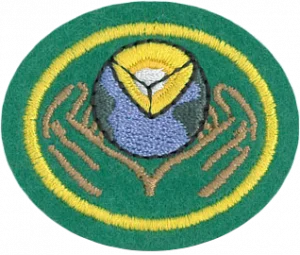 Insignia de la especialidad Geocaching geológica