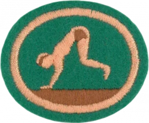 Insignia de la especialidad Gimnasia